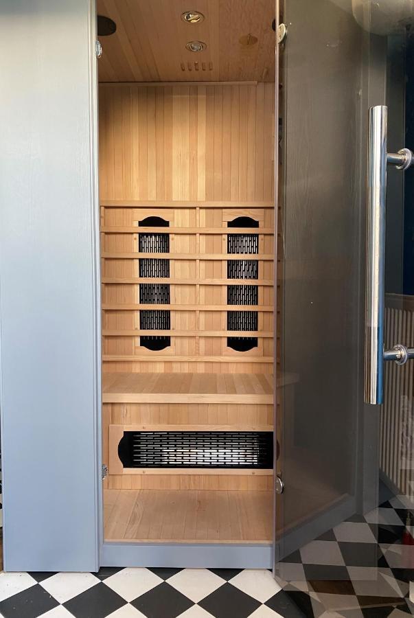 Sfeervol Boschalet 5 Persoons Met Sauna Voorthuizen Exterior foto
