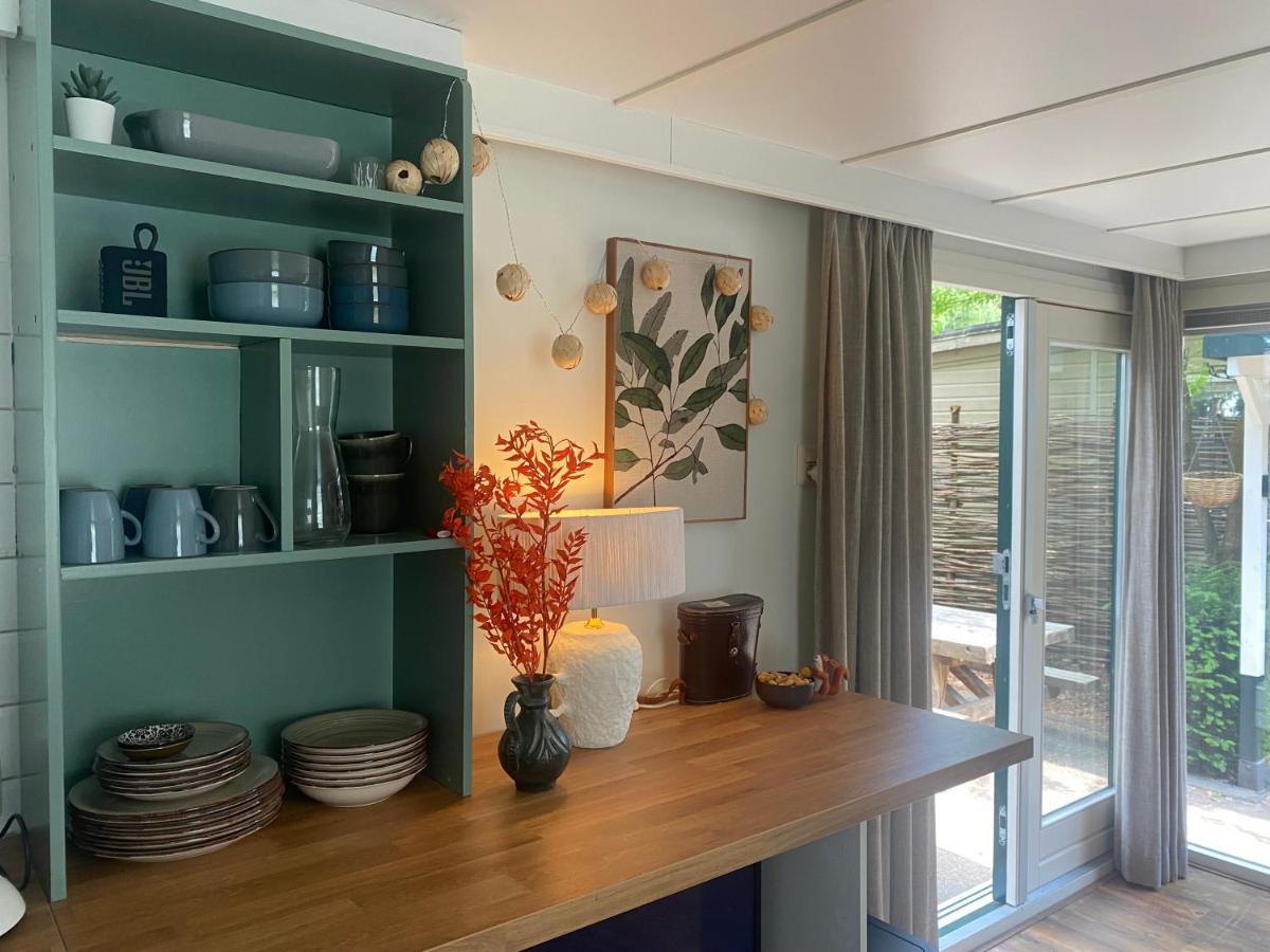 Sfeervol Boschalet 5 Persoons Met Sauna Voorthuizen Exterior foto